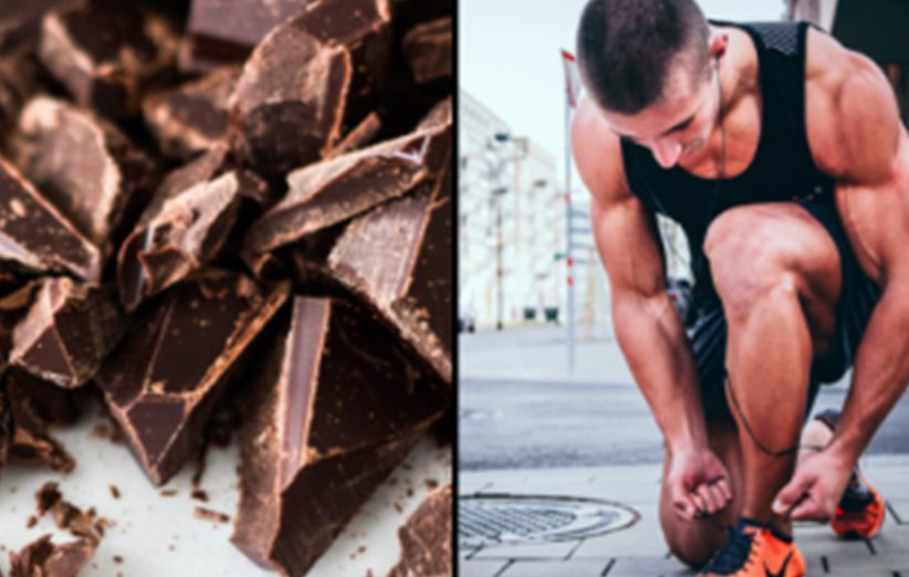 خوردن شکلات قبل و بعد ورزش